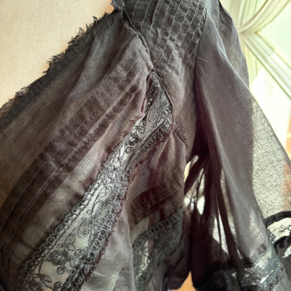 Free People Semi Shear Blouse - Picture 2 of 12